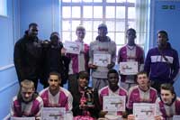 Wize-up trophy winning team